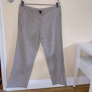 Victoria Secret Linen striped Pants